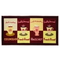 thumbnail image 2 of Kashi Home Kitchen Rug, Printed Area Rug, Durable Floor, Door Mat, Farmhouse Non-Slip Carpet Latex Backing Beautiful Design, Coffee Cup 18x30 D-Shape, 2 of 3