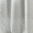 thumbnail image 2 of Lanco Alexander Sheer Window Curtain Panel with Grommet Top, Blue, 37 x 84" (Set of 2), 2 of 2