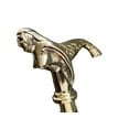 thumbnail image 4 of Vintage Solid Mermaid Cane Handle Walking Cane for Collectors with Wooden Walking Stick, Nautical, 4 of 6