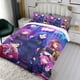 thumbnail image 3 of Funneh Krew Conjunto de sábanas temático, trío de piezas, cómodo y amigable con la piel, diseño único, regalo de decoración para el hogar para familiares, amigos y fans,173cm *218cm, 3 of 6