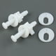 thumbnail image 4 of Kits de tornillos de inodoro pernos de reparación de bisagras accesorios de montaje de asiento de inodoro de baño, 4 of 9