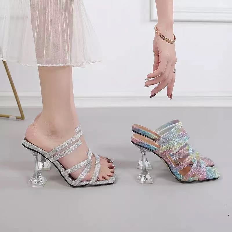 2021 Summer Platform Platform Wedge Sandals For Women Black Ruffles, High  Heels, Sexy Party Footwear In Plus Size 42 From Druzya, $27.65 | DHgate.Com