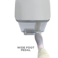 thumbnail image 5 of Clorox Trash Can, 13 Gal Stainless Steel Kitchen Garbage Bin with Wide Step Pedal, Silver, 5 of 9