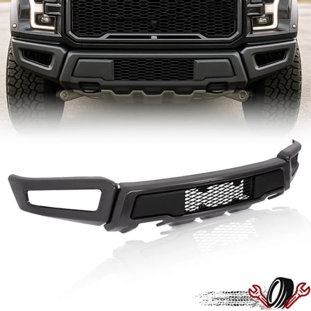 Steel Front Bumper Assembly For 2018 2019 2020 Ford F150 Raptor Style Gray