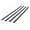 Silver, variant on PIT66 Black Side Molding Trim, Fit for Dodge RAM 1500 Crew Cab Body Side Molding Trim 2019-2021
