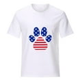 thumbnail image 6 of Fanxing Butterfly American Flag Shirts for Women 2025 Summer Fourth July Patriotic Loose Fit Memorial Day Graphic Tees USA Stars Stripes Tshirt My Orders Placed Recently By Me XL, 6 of 9