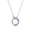 Love colored ring, variant on MULA Solid 925 Sterling Silver Necklace Brilliant Star Moon AAA CZ Pendant For Women Birthday Valentine's Day Gift Jewelry