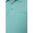 thumbnail image 6 of AVA Athletica Men's Classic Polo Quick-Dry Golf, Tennis, T-Shirt with Pocket; Green; LG, 6 of 6