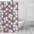 thumbnail image 4 of Sigee Rose Flowers for Waterproof Fabric Shower Curtain 72" W x 72" H for Bathroom Shower Curtain, 4 of 5
