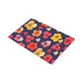 thumbnail image 2 of MKHERT Floral Red and Yellow Isolated Poppies Art Doormat Rug Home Decor Floor Mat Bath Mat 30x18 inch, 2 of 3