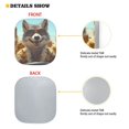 thumbnail image 3 of Bulopur Funny Raccoon Car Windshield Sun Shade Block UV Rays Sun Protector for Car Windshield Easy to Store Auto Front Window Sunshade Covers 2 Pack Exterior Decoration for Most Cars, 3 of 6