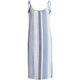 thumbnail image 1 of PJ Salvage Pijama de rayas para mujer, azul, pequeño, 1 of 1