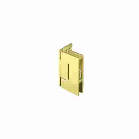- CRL Satin Brass Geneva 044 Series Wall Mount Offset Back Plate Hinge