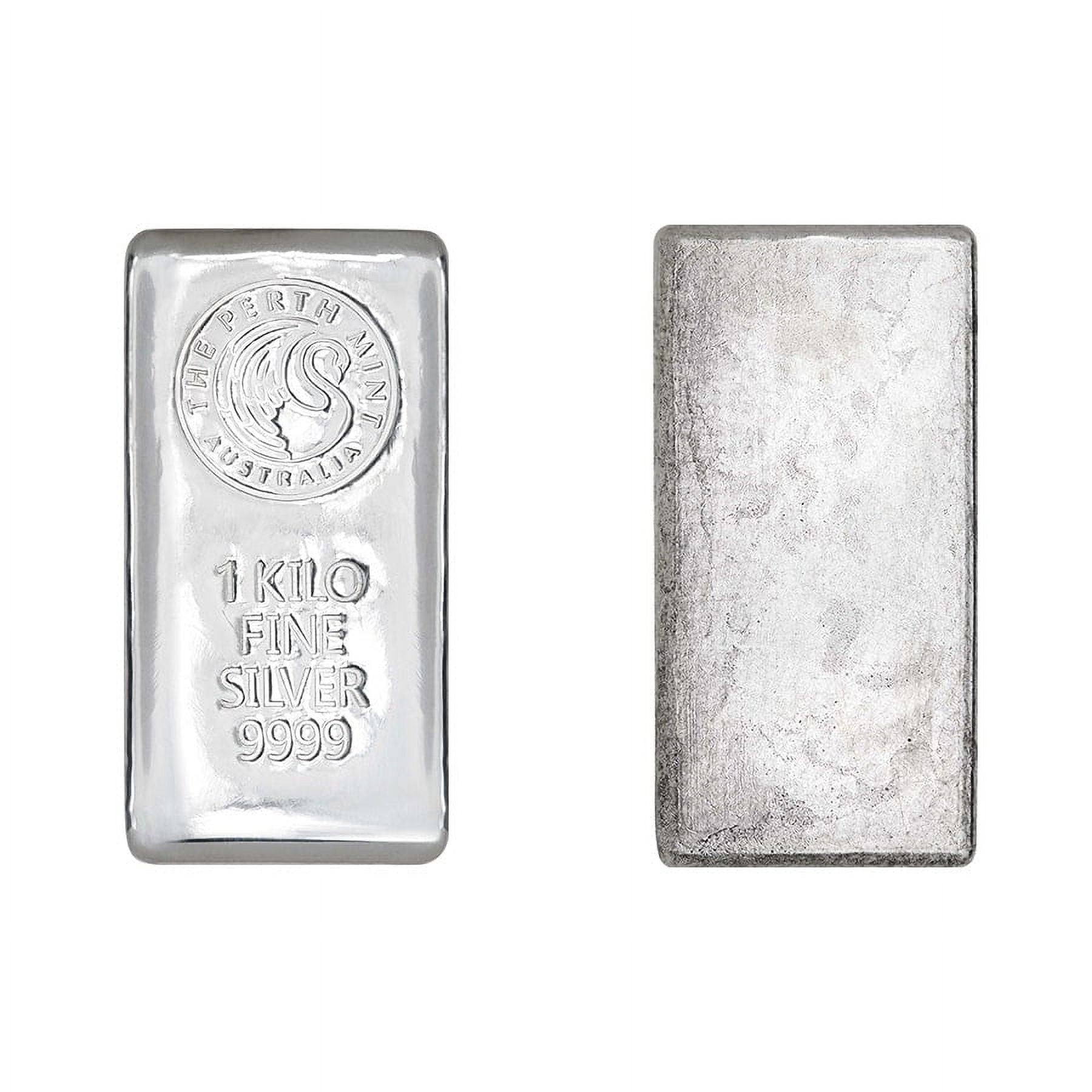 Valcambi Suisse 1 Kilo Silver Bar .999 Fine Bullion w/Assay
