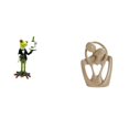 thumbnail image 1 of Escultura de resina de rana camarera y pareja abstracta, figura creativa de animal para mesa, chimenea, estantería, cafetería, escritorio, regalo de c, 1 of 8