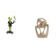 thumbnail image 1 of Escultura De Resina De Rana Camarera Y Pareja Abstracta, Figura Creativa De Animal Para Mesa, Chimenea, Estantería, Cafetería, Escritorio, Regalo De Cumpleaños, 1 of 8