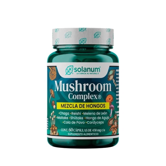Suplemento Alimenticio Solanum Mushroom Complex 60 Capsulas