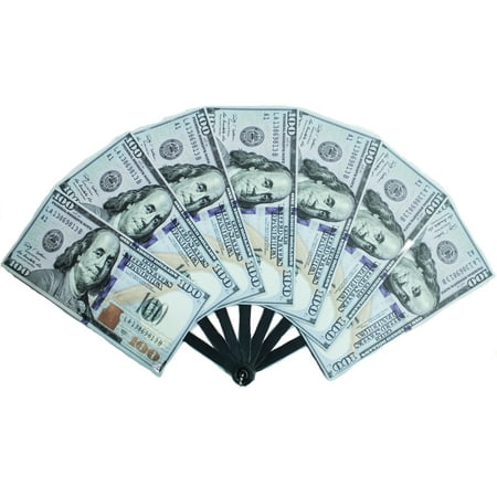 

Big Bucks Novelty One Hundred Dollar Bill Personal Hand Fan