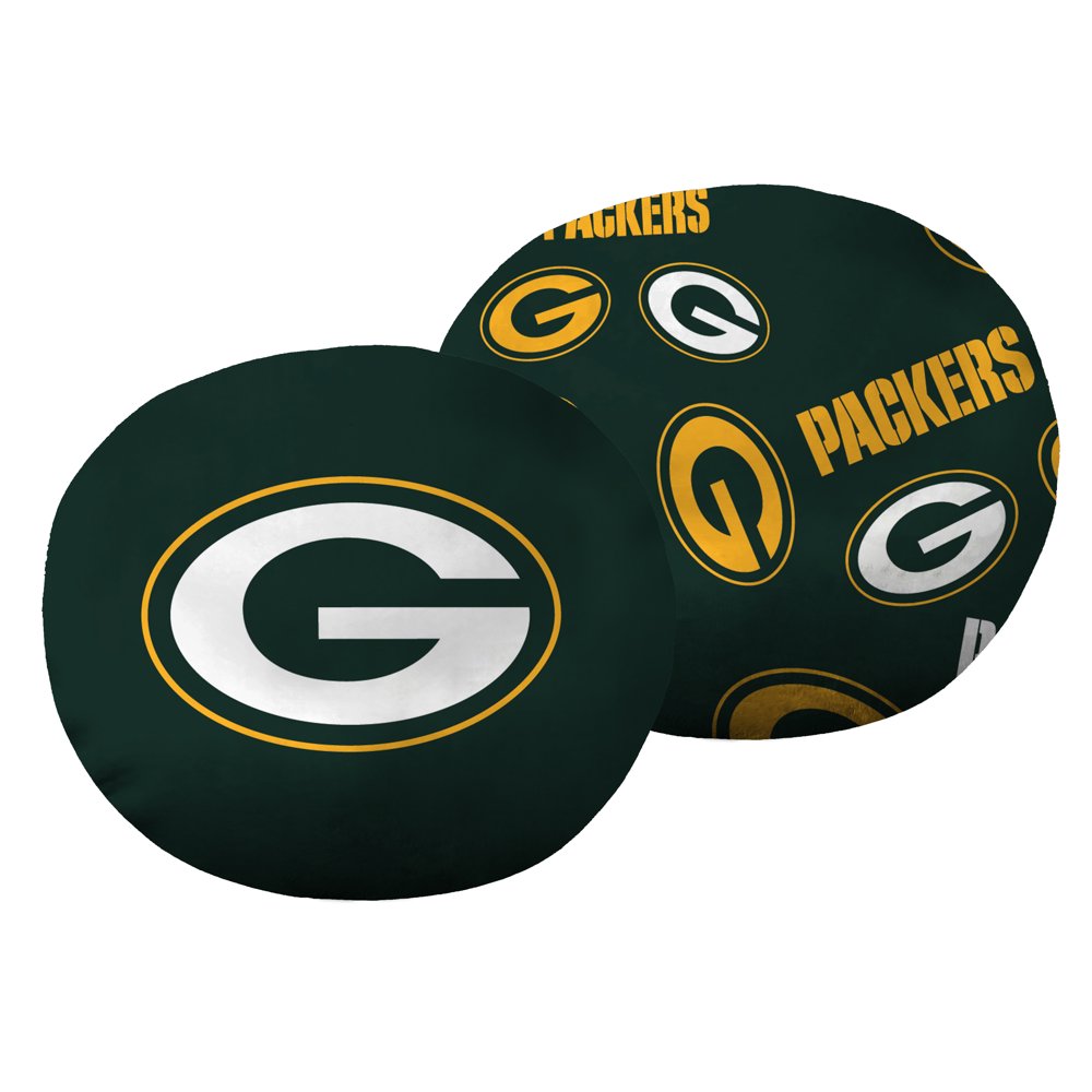 NFL Green Bay Packers, 11" Cloud Pillow, 1 Each - Walmart.com - Walmart.com