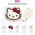 thumbnail image 4 of Hello Kitty Kids Bath Rug, 22" x 18", Pink, 4 of 6