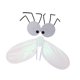 thumbnail image 4 of Conjunto de disfraz de alas de mosca, accesorios de cosplay, decoración de Halloween con gafas. Blanco, 4 of 7