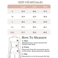thumbnail image 6 of INSPIRE CHIC Women's Maternity Dresses Boho Waist Belt Short Sleeve Summer Church Large White, 6 of 6