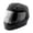 Black, variant on Raider Octane Full Face Helmet DOT Approved - Gloss Black - XL