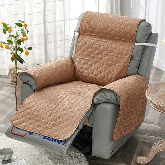 Recliner Chair Covers, Portable Reversible Cushion, Large Couch Protector for Pets Dogs, Integrated Pet Sofa Cover, Soft Comfortable Furniture Protector for Home Office Supplies