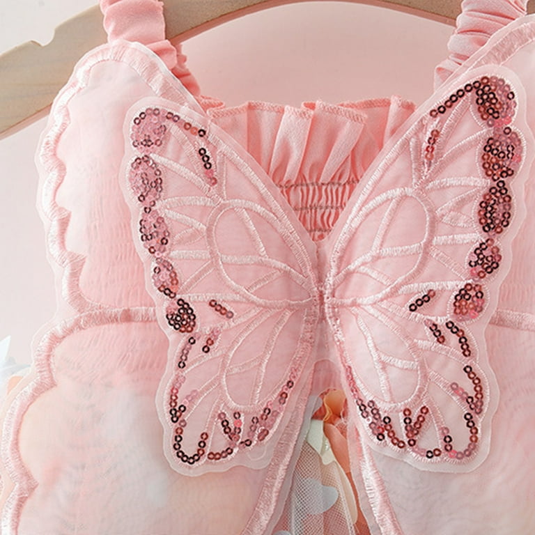 Herrnalise Toddler Baby Girl Princess Butterfly Wings Fairy