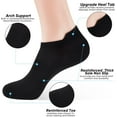 thumbnail image 4 of 8 Pairs Ankle Socks Thin cotton socks Women's Thin Athletic Running Low Cut No Show Socks With Heel Tab, 4 of 7