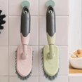 thumbnail image 4 of Tile grout brush, Bathroom cleaning brush, Pink, 4 of 5