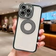 thumbnail image 1 of compatible iPhone 11 Electroplated Diamond TPU Phone Case Cheap and fine, 1 of 5