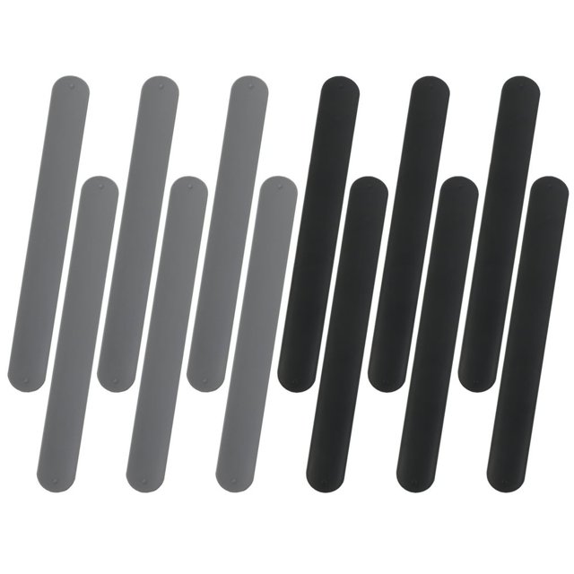 HLONK 12pcs Paper Roll Holder Poster Holder Clips Flip Wraps Wrapping Paper Roll Holder Strip Flips