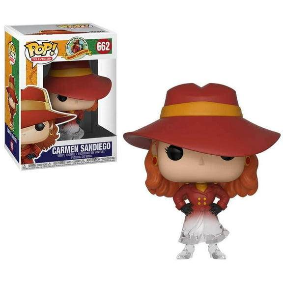 Funko Pop! Television Carmen Sandiego #662 Carmen Sandiego (Translucent) GameStop Exclusive