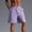 Purple, variant on Mqqzkk Men's Classic-fits Shorts Button Up Elastic Waistband with Multi-Pocket Daily Wear Walking Summer Outfit