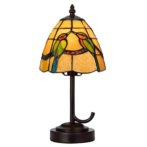 Cal Lighting 40W metal/resin Tiffany accent lamp