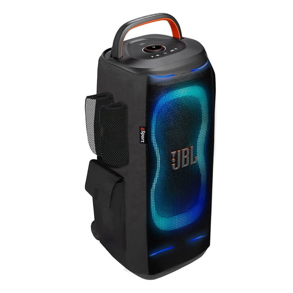 JBL PartyBox 130 Portable Party Speaker Bundle with gSport Cargo Sleeve (Black)