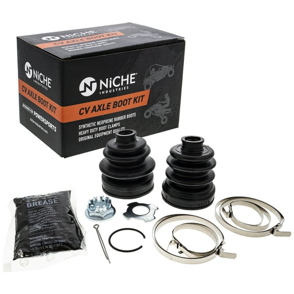Niche Rear CV Axle Boot Kit for Suzuki 64930-31G13 King Quad 750 ATV 519-KCV2217B