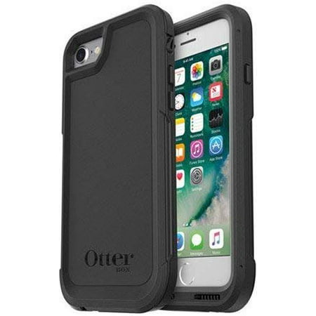 OtterBox Pursuit Series Slim Case for iPhone 8 and iPhone 7 (ONLY) - Retail Packaging - Black