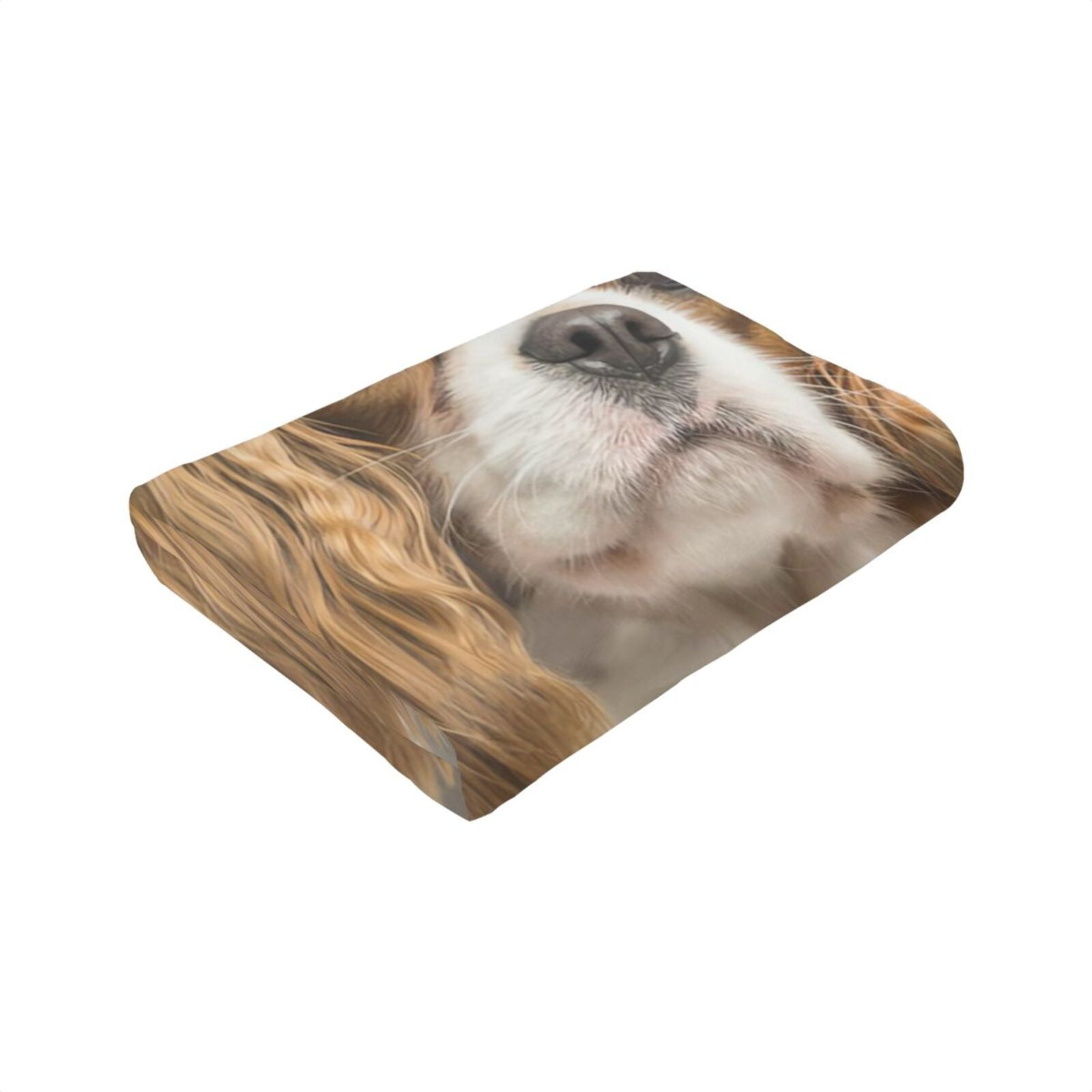 Wijzvio Cavalier King Charles Spaniel Dog Throw Blanket Soft Fuzzy Fleece Blanket For Couch Bed Living Room Decoration 60"X50"