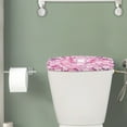 thumbnail image 2 of ZIATUBLE Axolotl Toilet Tank Dust Cover Cherry Blossom Toilet Water Tank Cover Easy to Clean Toilet Tank Protector Cover 2 Pcs Universal Toilet Tank Covers for Bathroom Hotel Bathroom, 2 of 5