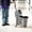 Gray#66, variant on HOMCOM 9.5 Gallon (38 Quart) Mop Bucket with Wringer Cleaning Cart, 4 Moving Wheels, 2 Separate Buckets, & Mop-Handle Holder, Grey,