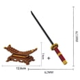 thumbnail image 3 of Bloques de construcción de espadas samuráis, espada ninja, katana, anime japonés, mariposa, cuchillo Nichirin, ladrillos, juguetes para niños y adultos, 3 of 5