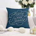 thumbnail image 3 of Brighten Your Home with Our 16x16 Inch Throw Pillow Covers - Set of 2 with Spring/Summer Floral Wildflowers & Home Sweet Home Design, Perfect for Farmhouse Decor, 3 of 7
