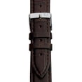 thumbnail image 3 of Morellato Bolle (Ec) Watch Strap - Dark Brown - 14mm - Chrome-plated Stainless Steel Buckle - MORELLATO 1930 Collection, 3 of 10