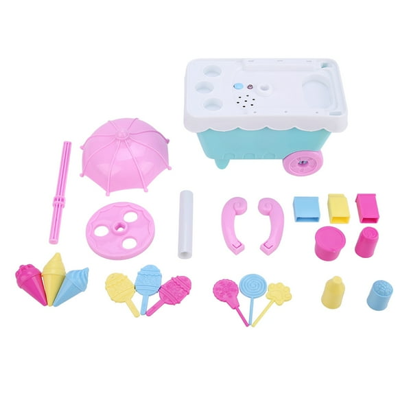 Children Candy Cart Toy, Ice Cream Trolley, Portable Colorful For Kids Girls, Boys
