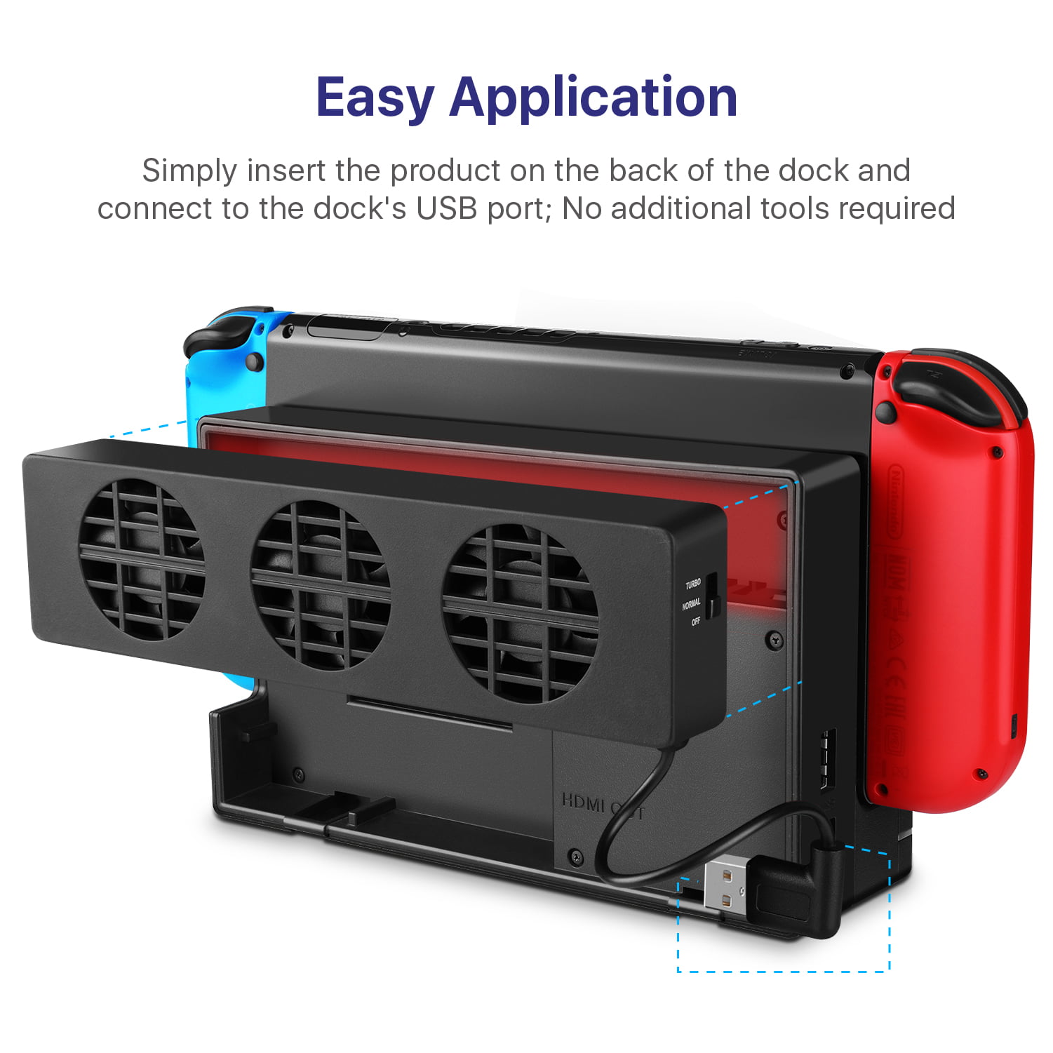 Nintendo Switch Cooling Fan - Mount Console Cooler w/ Fans, Adjustable Speed Temperature Station Pad, USB Heat Exhaust Ventilation, Gaming Accessories Original Switch Stand - Walmart.com
