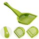 thumbnail image 2 of Pala de plástico para arena para gatos, mango largo, cuidado de limpieza, pala para residuos de arena, herramienta de limpieza Zhivalor ZYY-2545, 2 of 5