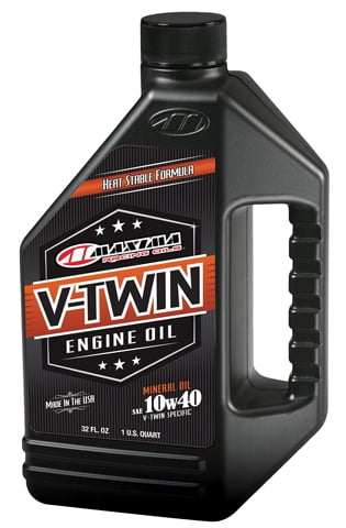 Maxima V-Twin Mineral Oil 10W-40 32 oz