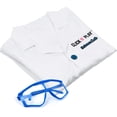 thumbnail image 3 of Click N' Play Science Lab Juego de rol Juego de disfraces Blanco, 3 of 5